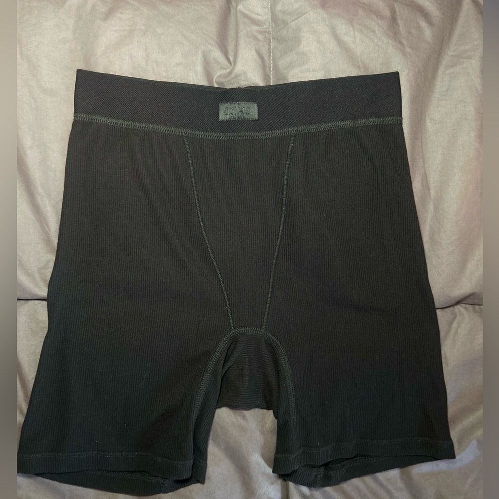 SKIMS COTTON RIN BOXER SMALL